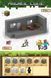 Магнитный конструктор Minecraft Каменный дом 80 деталей + 3 фигурки M051 фото 2