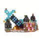 Magnetic Constructor Minecraft Castle Dungeon 108 Pieces Mk001014
