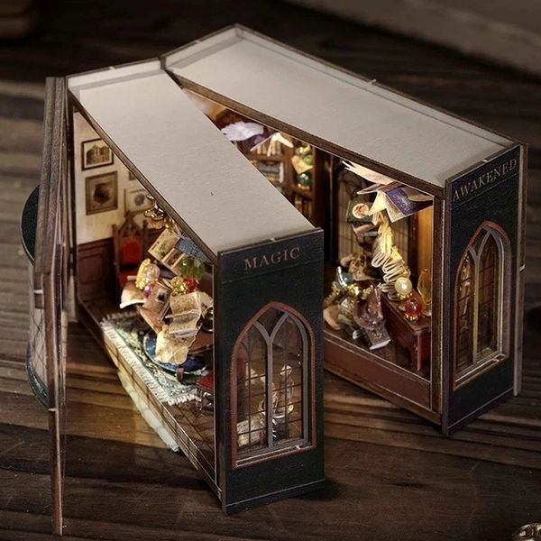 Румбокс &laquo;Школа магії&raquo; &mdash; 3D мініатюрний будиночок DIY 458925354 фото