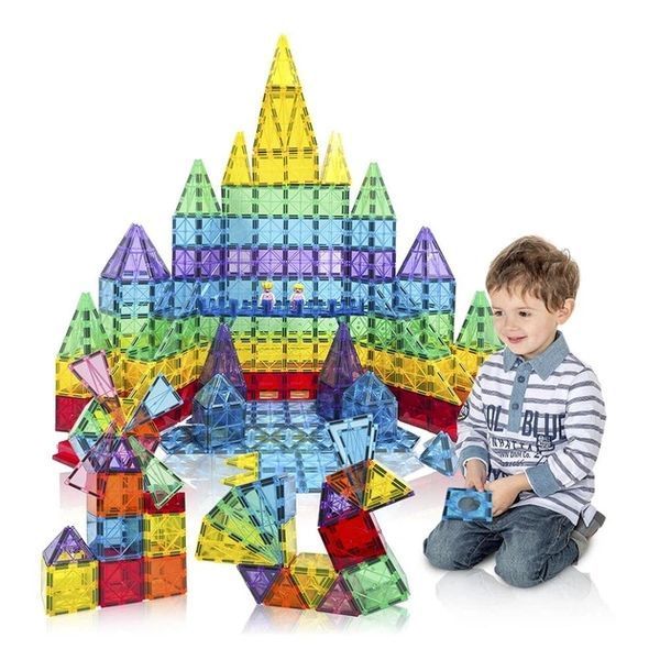Magnetic Blocks Tiles Constructor 57 Pieces