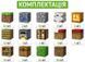 Magnetic Constructor Minecraft Two-Storey House with Library 140 Blocks