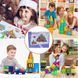 Магнитный конструктор плитки Magnetic Blocks Tiles 100 деталей с машинкой 516448579 фото 11