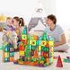 Магнитный конструктор плитки Magnetic Blocks Tiles 100 деталей с машинкой 516448579 фото 10