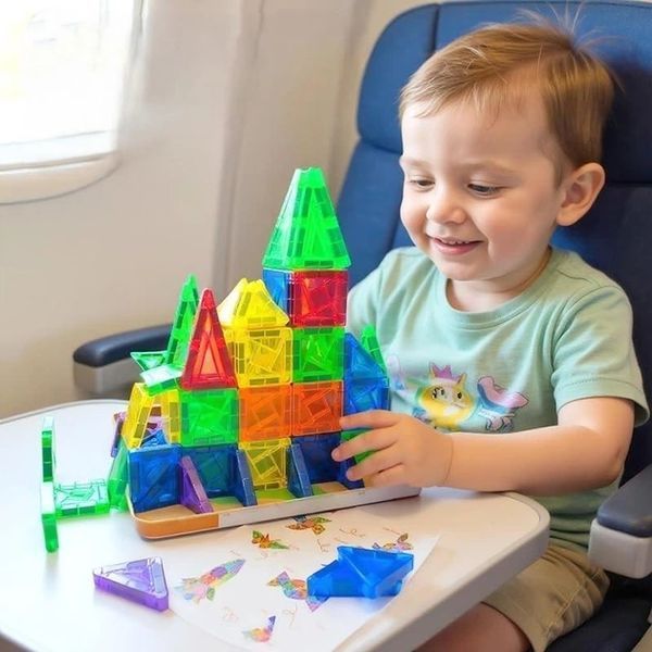 Magnetic Mini Blocks Tiles 40 Pieces in Box