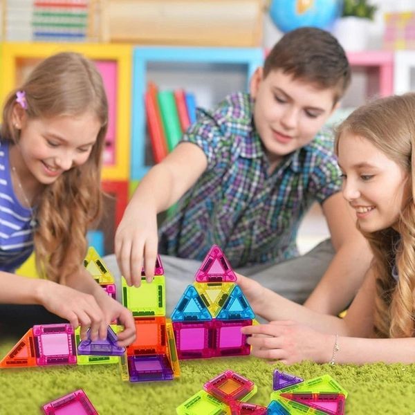 Magnetic Mini Blocks Tiles 40 Pieces in Box
