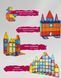 Магнітний конструктор Magnetic Blocks 100 деталей 3D плитки для дітей 562262892 фото 3