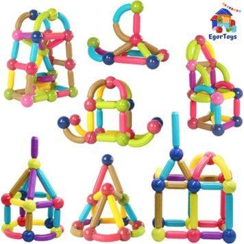 Ari&Ana Magnetic Sticks and Balls Constructor 25 Pieces