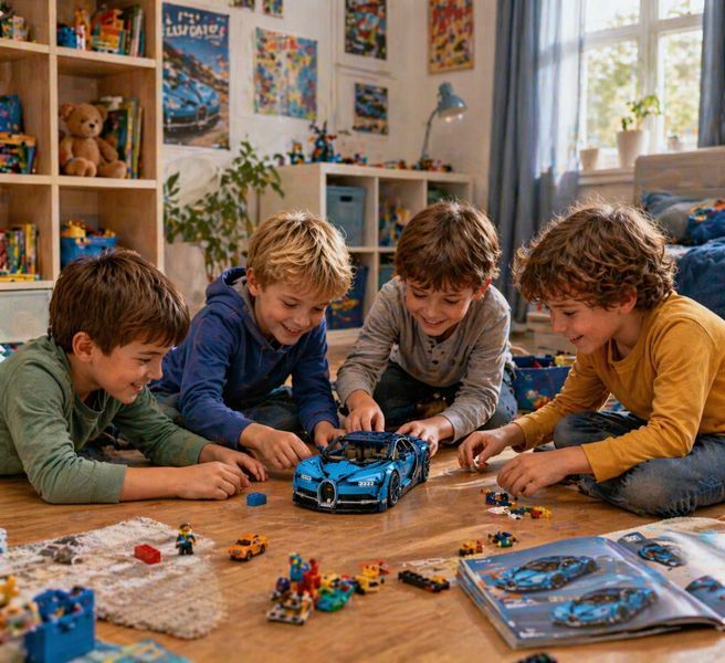 Technic Bugatti Building Set