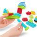Soft Bristle Building Blocks 56 Pieces in a Box, STEM Toy for Kids