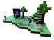 Magnetic Constructor Minecraft Jungle Teleport 384 Pieces
