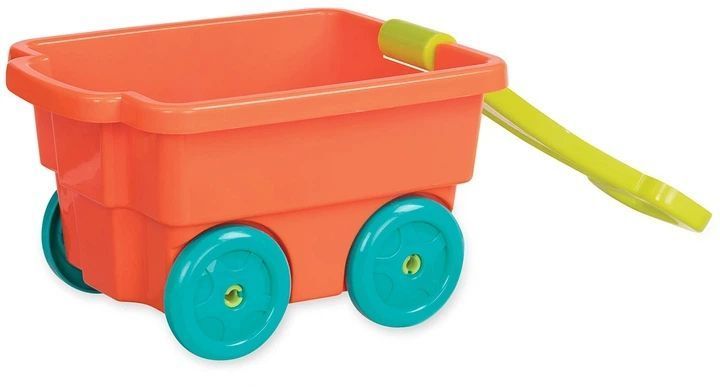 Building Blocks Set 54 Pieces with Wagon for Toddlers