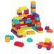 Building Blocks Set 54 Pieces with Wagon for Toddlers