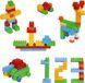 Building Blocks Set 150 Pieces for Kids, Construction Toy