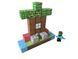 Magnetic Constructor Minecraft House by the Stream 48 Pieces + 1 Figures