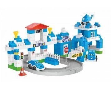 Police Station Building Blocks Set 180 Pieces for Kids