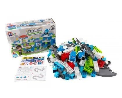 Police Station Building Blocks Set 180 Pieces for Kids