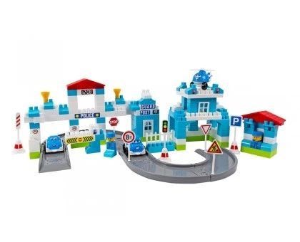 Police Station Building Blocks Set 180 Pieces for Kids