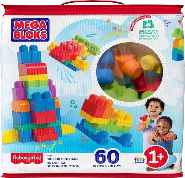 Classic Building Blocks Set 60 Pieces for Toddlers