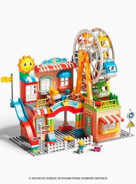 Building Blocks Set 194 Pieces Ferris Wheel for Kids